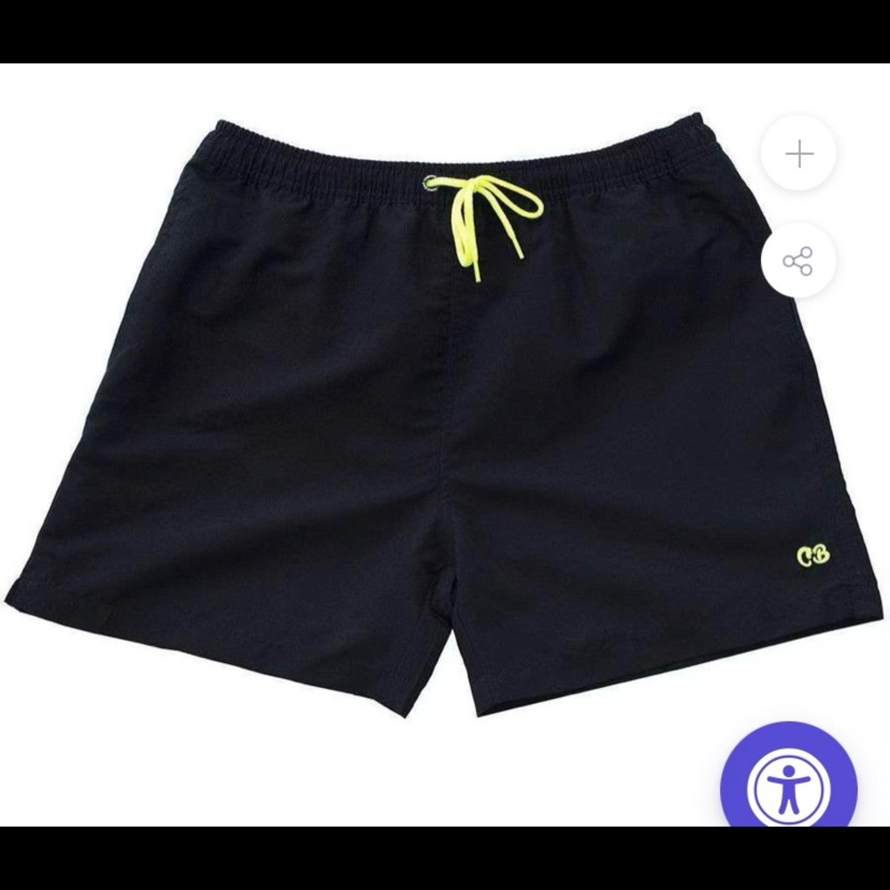 NWT Cabana Bro Night Riders Swim Trunks